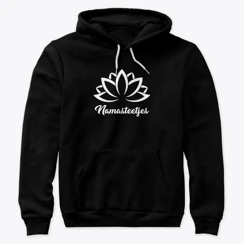 nameestjes kleding wit logo